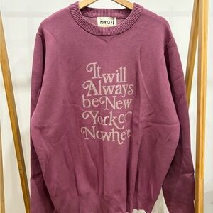 Women's Crewneck Sweater - Purple